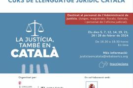 Nou curs de llenguatge jurídic català per al personal de l'Administració de Justícia