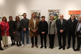Inaugurada a s'Abeurador de Santanyí l'exposició 'Cartells de Joan Miró'