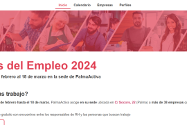 PalmaActiva margina el català al Mes de l'Ocupació
