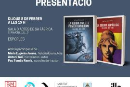 Esporles acull la presentació de 'La Guerra Civil i el primer franquisme. Mallorca, 1936 - 1959', aquest dijous