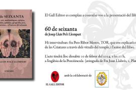 Presentació a la Porciúncula del llibre ‘60 de seixanta’ de Josep Lluís Pol i Llompart