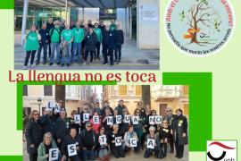 Docents jubilats s’adhereixen a la iniciativa 'La llengua no es toca'