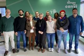 El nou comitè d'El Pi Palma amb els representants i líders del partit.