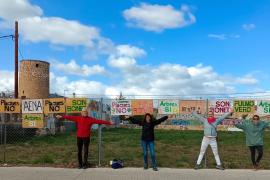 La plataforma Pulmó Verd continua sembrant arbres i reivindicació