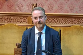 Imatge d'arxiu de David Gil, portaveu adjunt de VOX en el Consell de Mallorca.