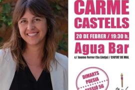 Carme Castells debuta amb 'Rastres de Plata' a Dimarts Poesia