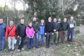 Los ayuntamientos de Calvià, Puigpunyent y Palma y el Consell recuperan 'la puerta de Ciutat a la Serra de Tramunana'