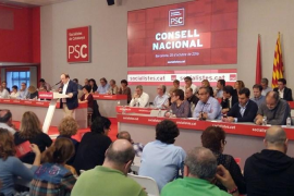 El Consell Nacional del PSC decideix gairebé per unanimitat votar contra Rajoy