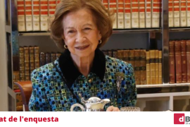 El 84% consideren que concedir la Medalla d'Or a la reina emèrita espanyola és «un despropòsit»