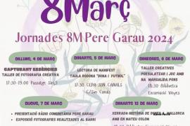 Una setmana d'activitats a Pere Garau amb motiu del 8M