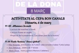 'Dona i futbol' a les activitats del CEPA Son Canals