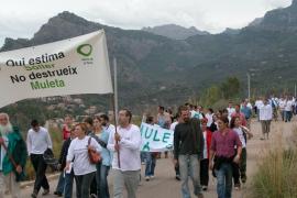 La protecció de Muleta va tenir suport social, hi va haver manifestacions.