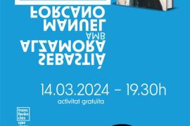 Sebastià Alzamora presenta 'El Federal', a Llucmajor, dijous 14 de març