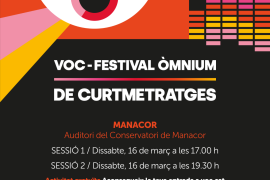 El Festival VOC de curtmetratges en català arriba a Manacor de la mà de l'OCB