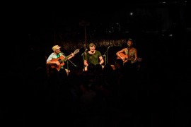 Imatge del concert de Manu Chao celebrat el passat juliol en xarxa amb el Circ Bover.