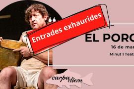 L'obra 'El porc' penja el cartell d'entrades exhaurides al Teatre del Mar