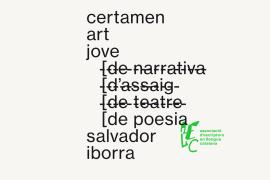 Oberta la convocatòria del VII Certamen Art Jove de poesia Salvador Iborra