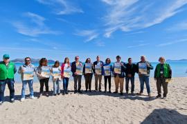 La Platja de Muro i la del Port de Sant Miquel se sumen a la campanya 'Platges sense fum'