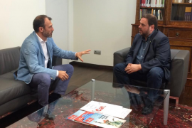 Barceló i Junqueras estalonen la col·laboració en Finançament, Llengua, Cultura, Corredor Mediterrani i autopistes marítimes