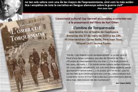 Presentacions a Palma i Capdepera de 'L’ombra de Torquemada', una de les novel·les importants pel proper Sant Jordi