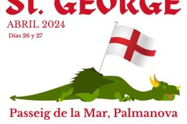 Enguany a Calvià Sant Jordi no matarà el drac, morirà a mans de Saint George