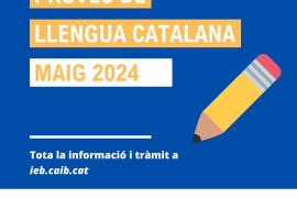 S'obre el termini d'inscripció a les proves de català de maig de l'IEB