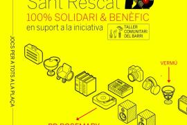19è Mercat de Sant Rescat, a la plaça Quadrado de Palma, dissabte