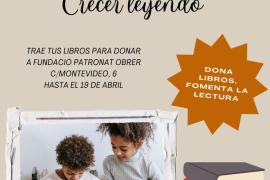 El Patronat Obrer recull llibres per poder-los repartir entre els seus usuaris el dia de Sant Jordi