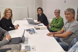 Representants de la 'Plataforma Renovables Sí, però així no' traslladen al Govern que «no podem deixar el territori en mans de les lleis del mercat»