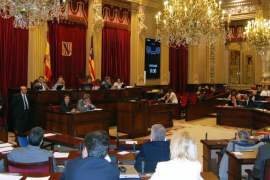 Ple del Parlament.