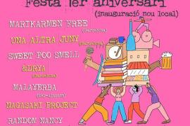 Llibreria pròpia celebra el primer aniversari amb una impressionant festa aquest dissabte