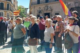 La reivindicació de la República ressona a la plaça de Cort de Palma