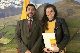 Acord entre Plataforma per la Llengua i el cònsol de l’Equador: Lalama demana que es facin més cursos de català per als immigrants