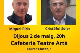 El periodista Miquel Piris explicarà «per què som sobiranista» en una conversa pública amb Cristòfol Soler a Artà