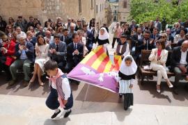 Imatge de l'acte institucional celebrat aquest dissabte per commemorar la bandera de Mallorca.