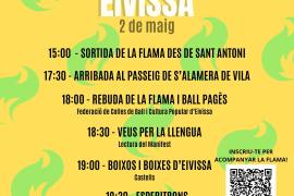 Eivissa amb el Correllengua: «Som els hereus dels milers d’eivissencs que han defensat la nostra llengua en èpoques difícils»