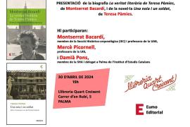 Dimarts de presentacions a la llibreria Quart Creixent