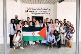 La delegació de les Balears arriba als Campaments de Refugiats Sahrauís de Tindouf