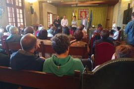 Moment de la reunió d'ahir.