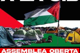 Assemblea al campus de la UIB per a organitzar la «solidaritat permanent» amb Palestina