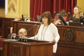 La presidenta Armengol, a la imatge.