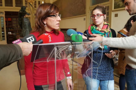 Portaveu del grup parlamentari Podem, Laura Camargo.