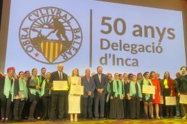 Premis, música, emoció, compromís i reivindicació, en la gala de la XXV edició dels Premis de Maig i 50 anys de l'OCB d'Inca
