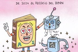 Albert Pinya, autor del cartell de la 42a edició de la Fira del Llibre de Palma