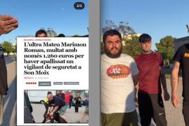 [VÍDEO] Feixistes violents, entre els quals membres d'Identitas i dels Supporters del Mallorca, ataquen l'Acampada per Palestina de la UIB
