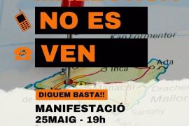 Imatge del cartell de la convocatòria de la manifestació d'aquest dissabte.