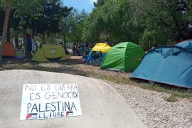 L'Acampada per Palestina a la UIB acusa el rector de desentendre's de les agressions