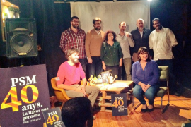 Diverses generacions de militants es troben per celebrar els 40 anys del PSM