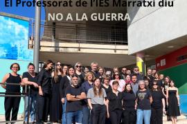 L’IES Marratxí diu no a la guerra de Gaza
