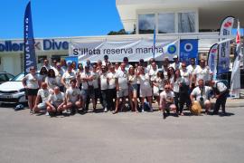 Fotografies submarines per a la reserva a s’Illeta